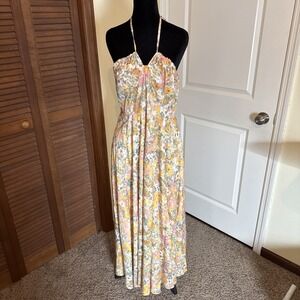 knee length dresses for ladies En Saison Knit Ribbed Maxi Dress